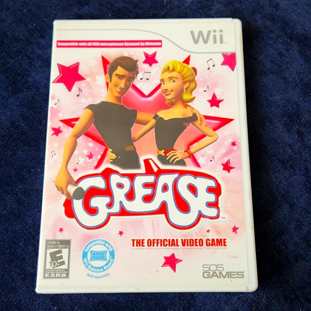 Wii Grease The Official Video Game